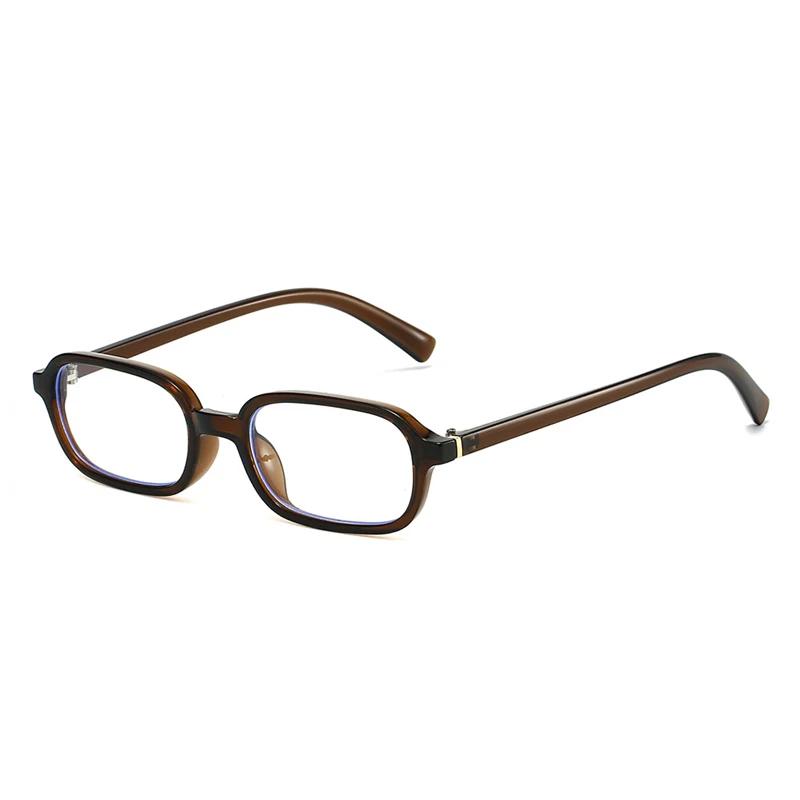  New Vintage Small Rectangle Sunglasses Women Shades UV400 Fashion Men Sun Glasses Clear Lens Frame