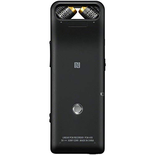 Sony Lineární PCM rekordér 16GB nahrávání s vysokým rozlišením/kompatibilní s Bluetooth/mobilní mikrofon pro přednahrávání kompatibilní s modelem 2018 PCM-A10