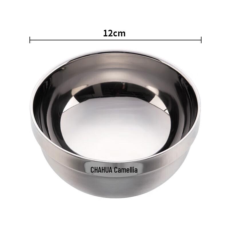 Camellia Double-Layer 304 Stainless Steel Bowl