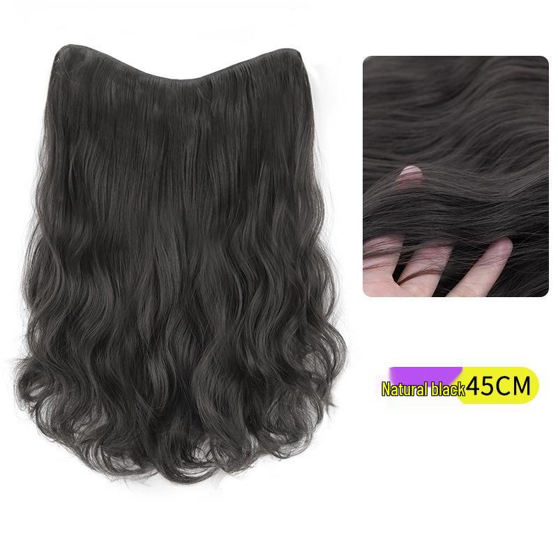 Large Wave Long Curly Wigs for Women - Fluffy, Invisible Hair Patch, Clip-In Extensions for Volume Boost