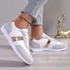Fashion Autumn Women's Casual Shoes 2024 New Lace Up Flats Outdoor Sneakers for Women Platform Shoes Light Casual Women's Running Shoes