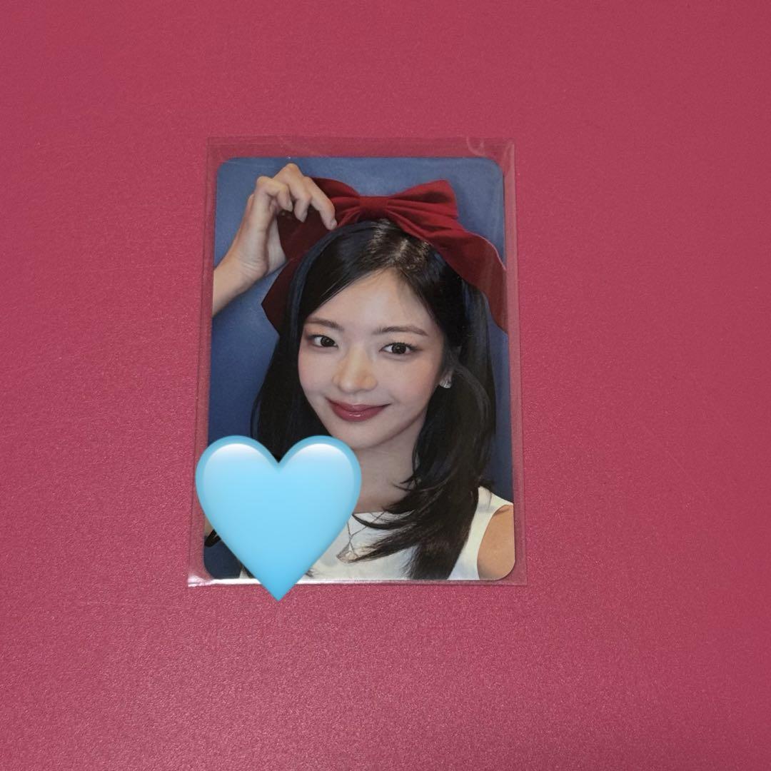 

[USED] itzy Girls Will Be Girls Leah Autographed Trading Card