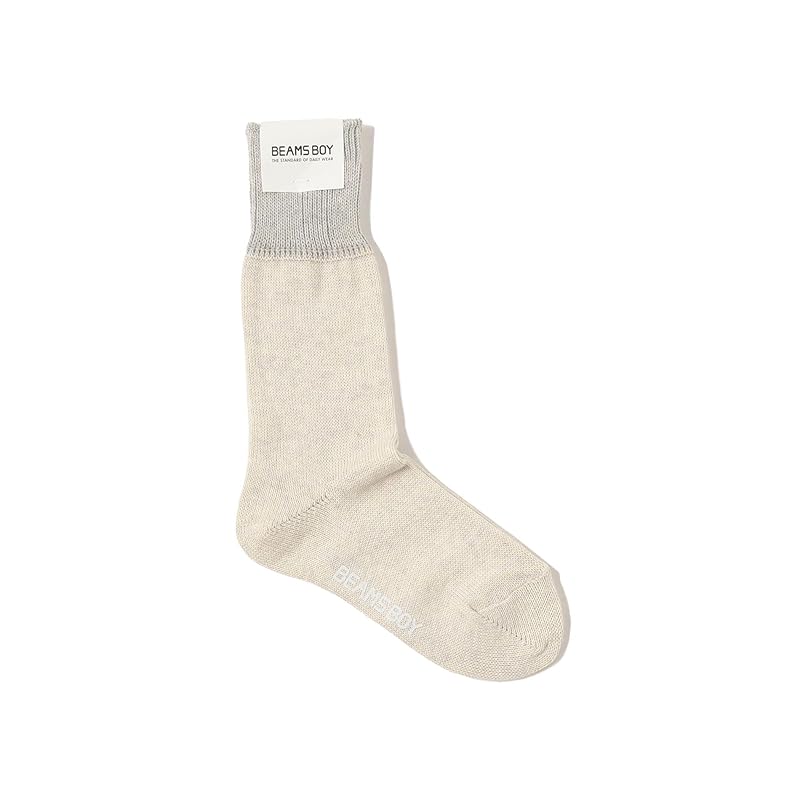 

[Beams Boy] socks heather sweatshirt NEW kids NATURAL FREE 13430104629