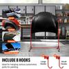 SucceBuy 66lbs Painting Drying Rack 8 Hooks Automotive Paint Auto Body Stand with 4 Swivel Wheels for Auto Repair Shops & Garage