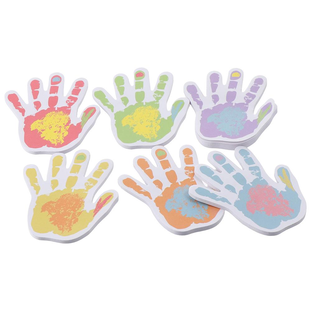 Colorful Sticky Notes Hand Shaped Office Supplies Creative Gifts Memo Pad  Office
