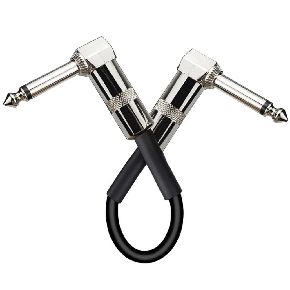 Metal Head Guitar Cable Guitar Wire 15/30cm Guitar Effect Pedal Cable High Quality Guitar Line Guitar Amplifier Patch Cord