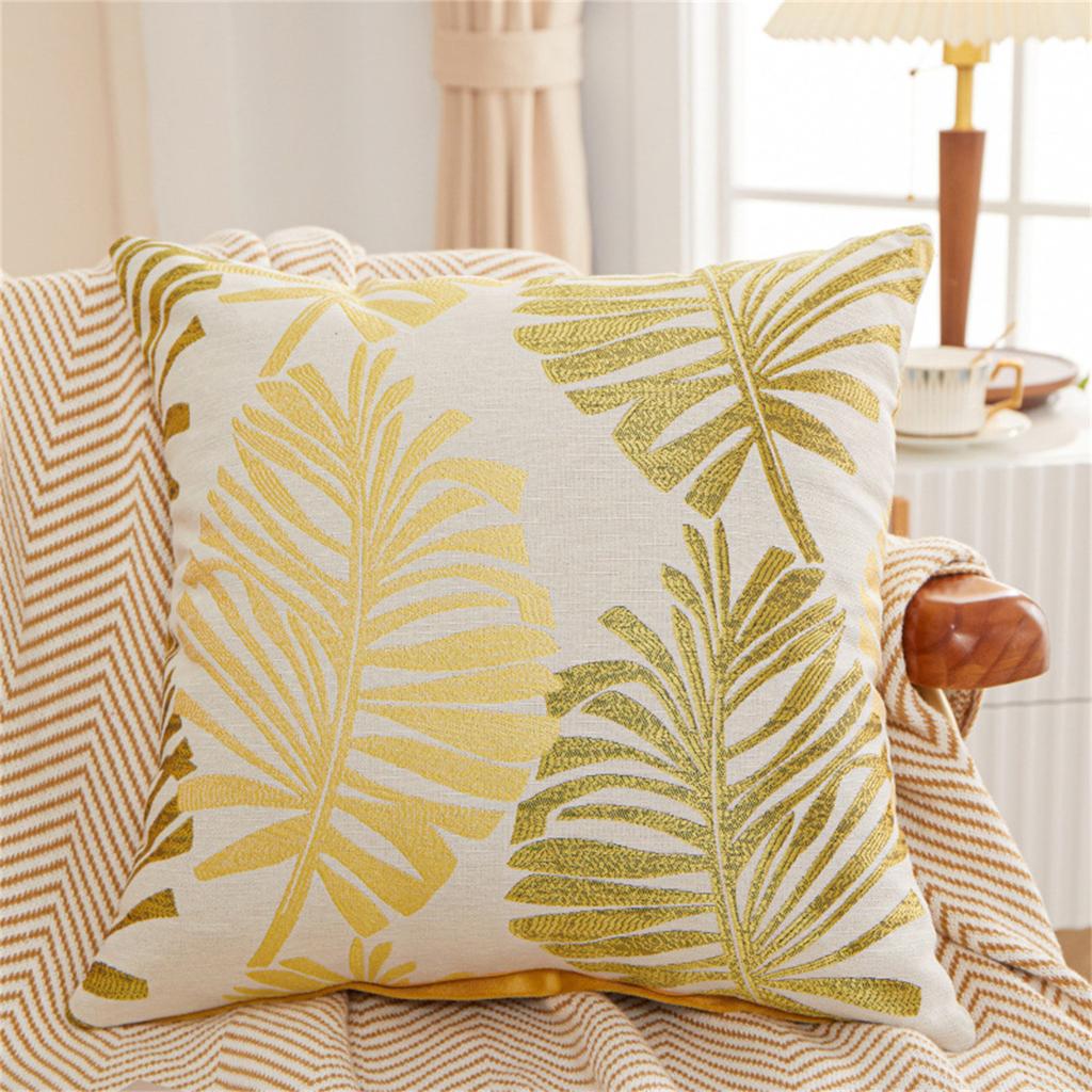 Decorative Throw Pillow Case Cushion Cover 18x18 Inch Square Zipper Waist Pillowcase Pillow Protector Cases Sham For Home Bedroom Couch Sofa Bed Patio