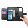 Case for Moto G17 - Leather/PU, Black, With Card Holder
