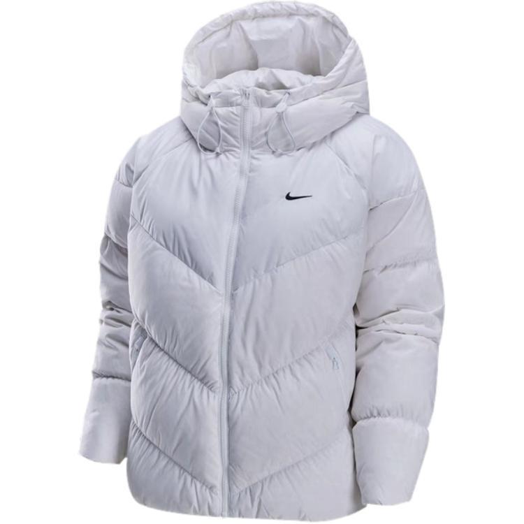(WMNS) Nike Sportswear Storm-FIT Windpuffer  White Black  Women s HF7871-100 M