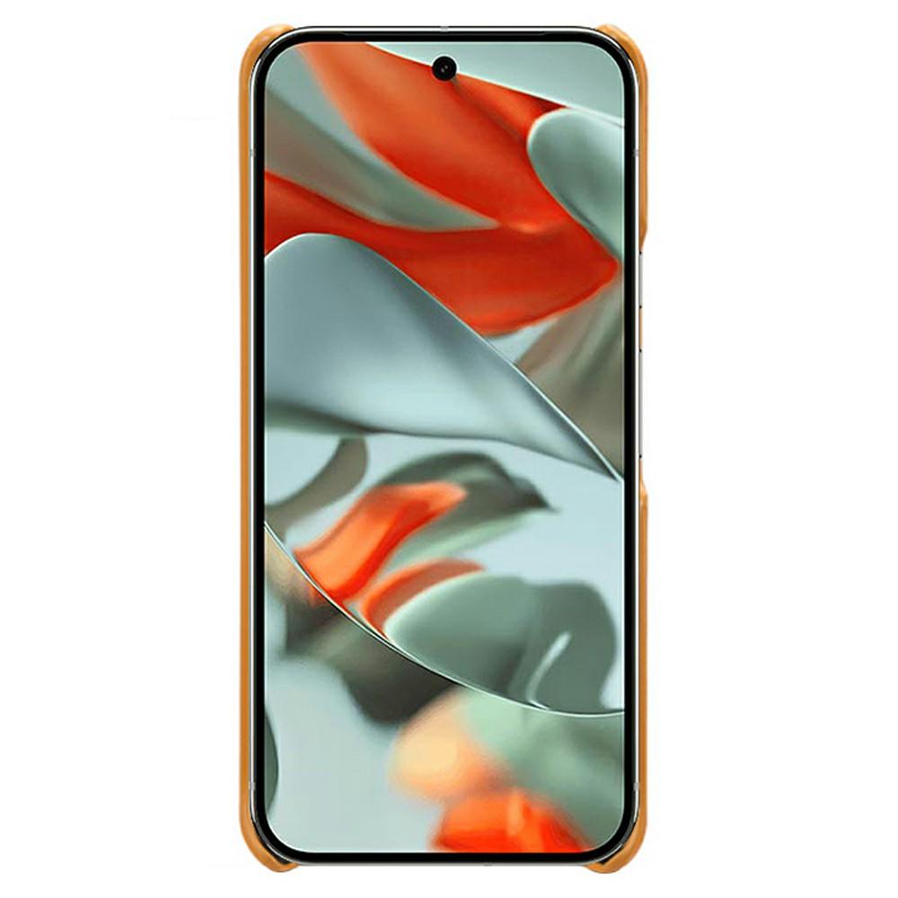 For Google Pixel 10 Pro XL Case Calf Texture PU Leather Hard PC Protective Phone Cover