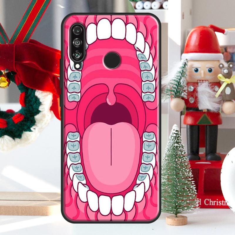 Zahnarzt Zahnmuster Für Huawei Nova 5T 9 10 SE 7i 8i 11i 12i Y73 Y72 Y61 Y91 Y60 Y70 Y90 P20 P40 P30 Lite Hülle