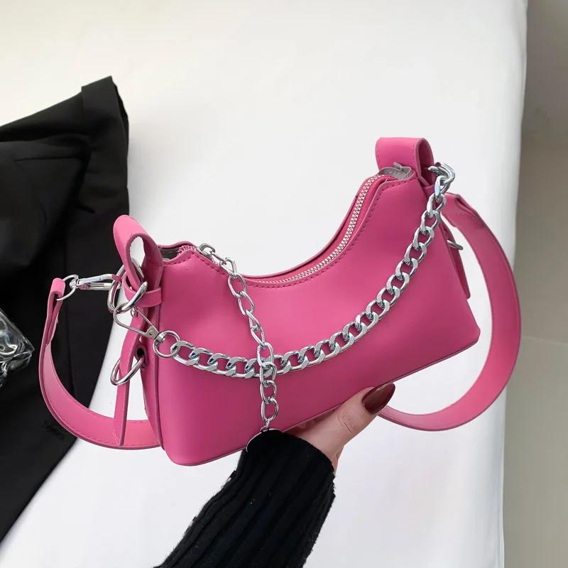 Spicy Beauty High Shoulder Bag for Women Unique Chain Single Bag Luxury High Quality New Fashion