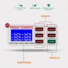 QC 3.0 USB Charger Station with LCD Display 6 USB Ports Desktop Smart  Fast Charging HUB Stands for IPhone Por MAX Tablet PC