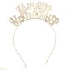 It's My Birthday Birthday Headband Alloy Party Headwear  Girls Accessories