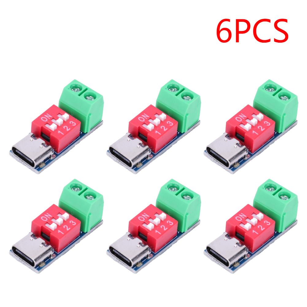 PD Fast Charging Test Board High Speed Charger Power Delivery Boost Module USB Type-C Voltage Connetor Power Supply Accessories
