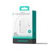 JR-PR2 10000mAh 35W Powerbank with Retractable USB-C Cable and iPhone Lightning Cable - White