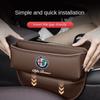 Car Storage Bag Leather Seat Gap Storage Box For Alfa Romeo STELVIO Giulia 159 Giulietta 147 Mito 156 MTO Sportiva Accessories