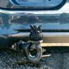 Capac de protecție antipraf pentru remorcă, Capac de protecție pentru cuplajul remorcii în formă de bufniță, Protector rezistent la intemperii pentru cârlig de remorcare pentru accesorii vehicule SUV Camionetă Rulotă Vehicul Off-Road