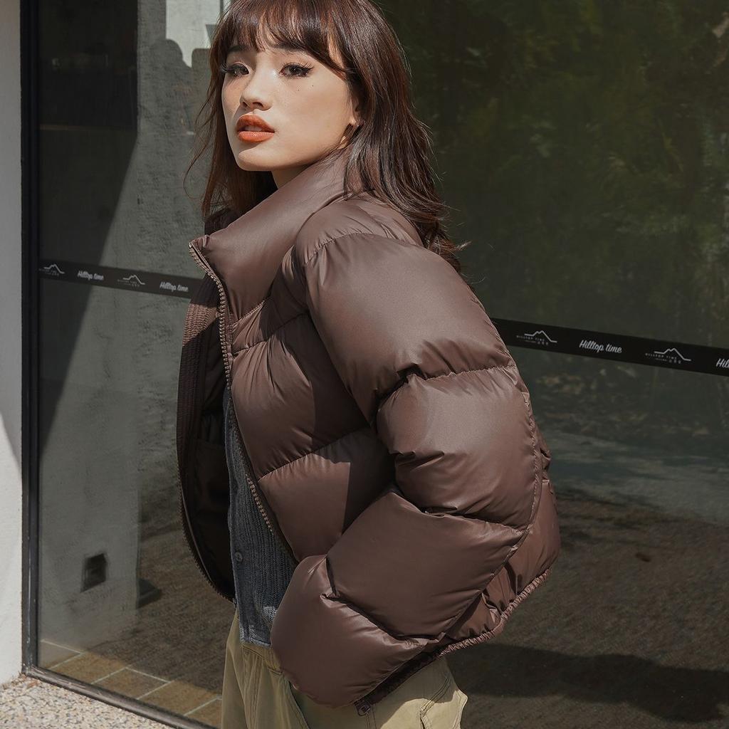 Padded clothes women's winter new products short thickened padded clothes loose small padded jackets foreign style high waist bread clothes