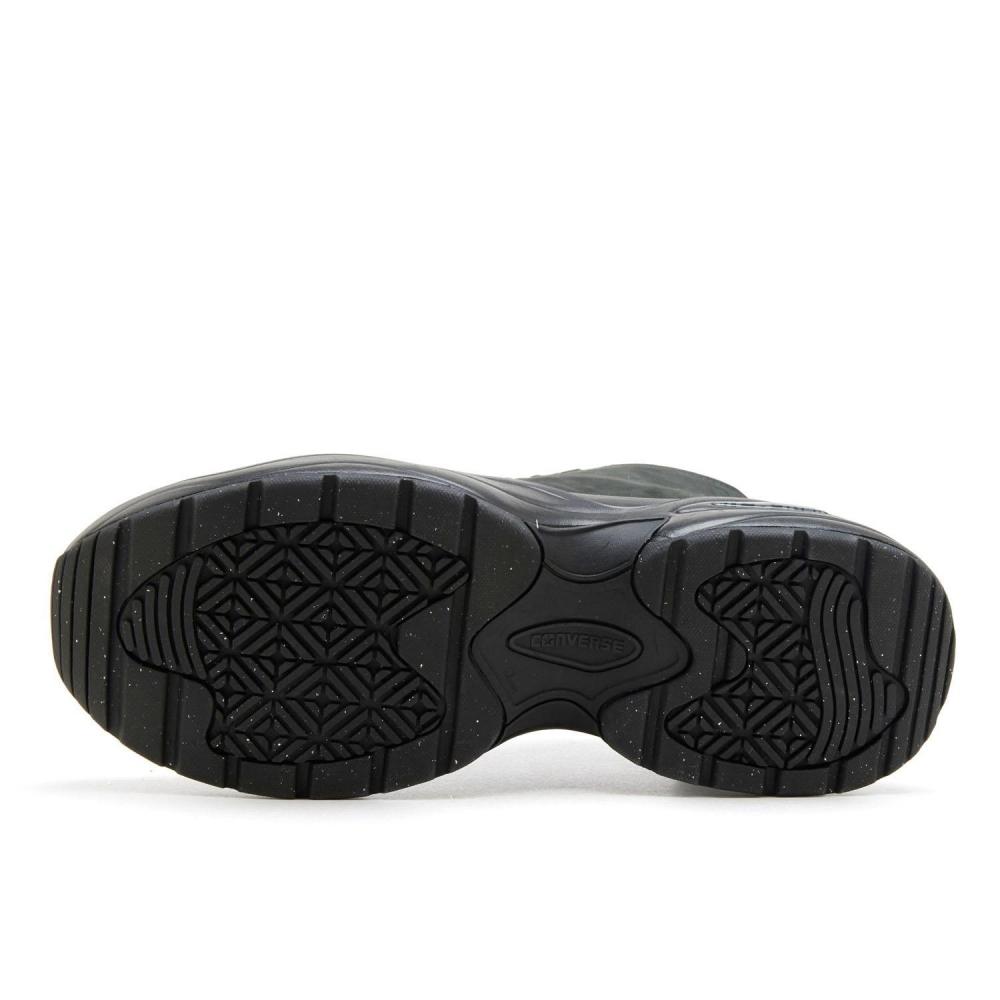 ConveRse LeatheR As R  suRgetRaineR Hi 31313140 Blackmono