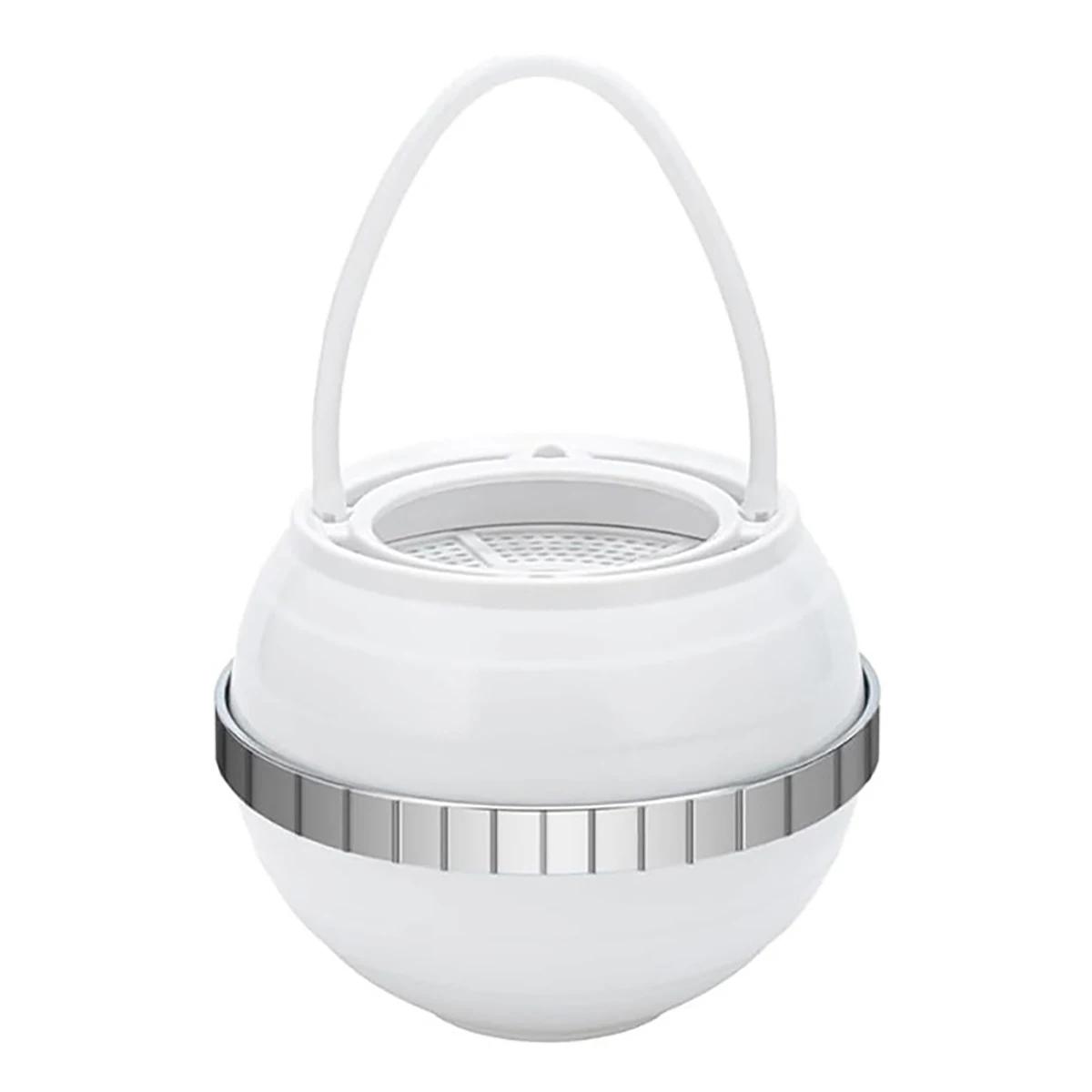 

Фильтр для ванны Фильтр для ванны Фильтр для воды для ванны 8-слойная фильтрация Делает кожу и волосы более здоровыми-AT36 белый