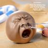 New 1PCS Yawning Person Avatar Purple Clay Tea Pet Boutique for Nurturing Funny Expressions Play Set Tea Table Ornament Gift