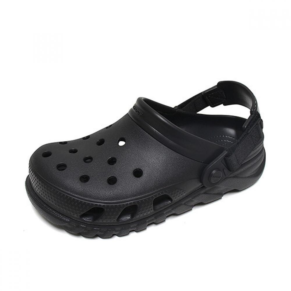 Crocs Duet Max 2 Public Clog Sandals Black 208776 001
