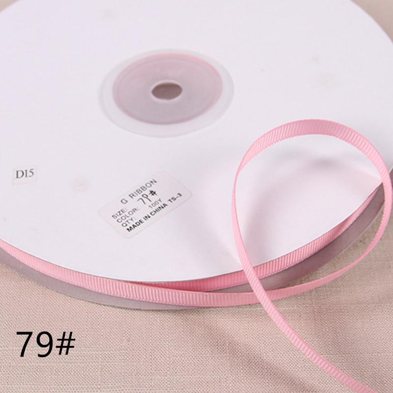 1cm High-Density Ribbed Ribbon for Bows, Gifts, Hair Accessories, and Wedding Décor