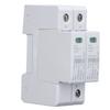 DC Solar PV Surge Protector 2P 10 To 20KA 35mm DIN Rail Installation Photovoltaic Surge Protective
