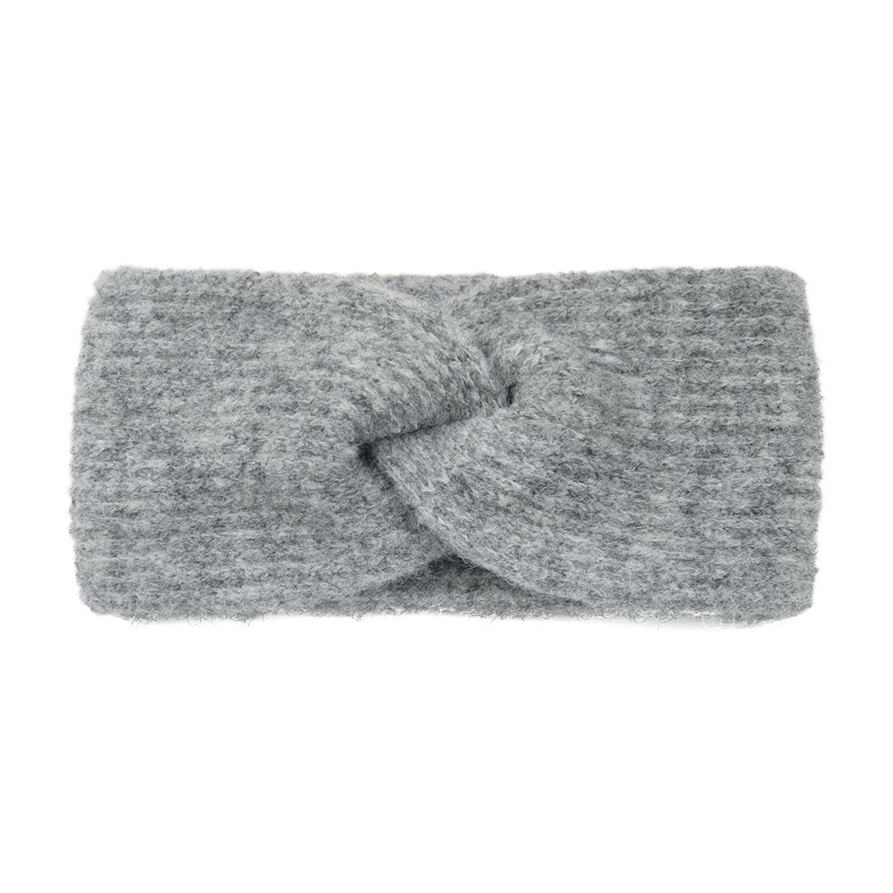 New Wide Cross Knitted Headbands For Woman Winter Solid Warm Hairband Elastic Ear Protection Headwear Girls Hair Accessories