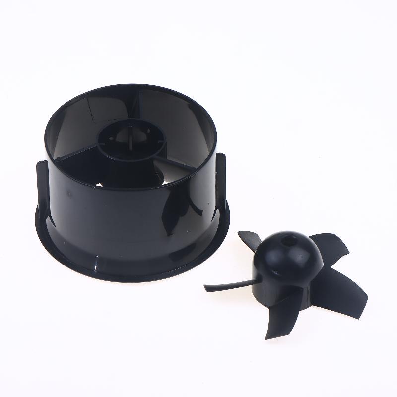 Duct Fan 64Mm 5-Blade No Motor For Rc Edf Jet Airplanes Toy Parts Mounting 3.0Mm Motor Shafts