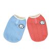 Pet Striped Plush Coat Cute Dog Button Up Coat Cat Small Sweater Comfortable Teddy Sweater Vest Dog Clothes for Small Dogs
