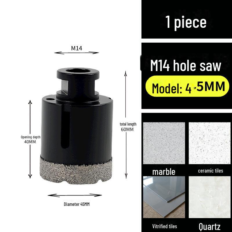 Diamond Marble Angle Grinder Drill Hole Expander for M14 Quartz Granite Tile Stone