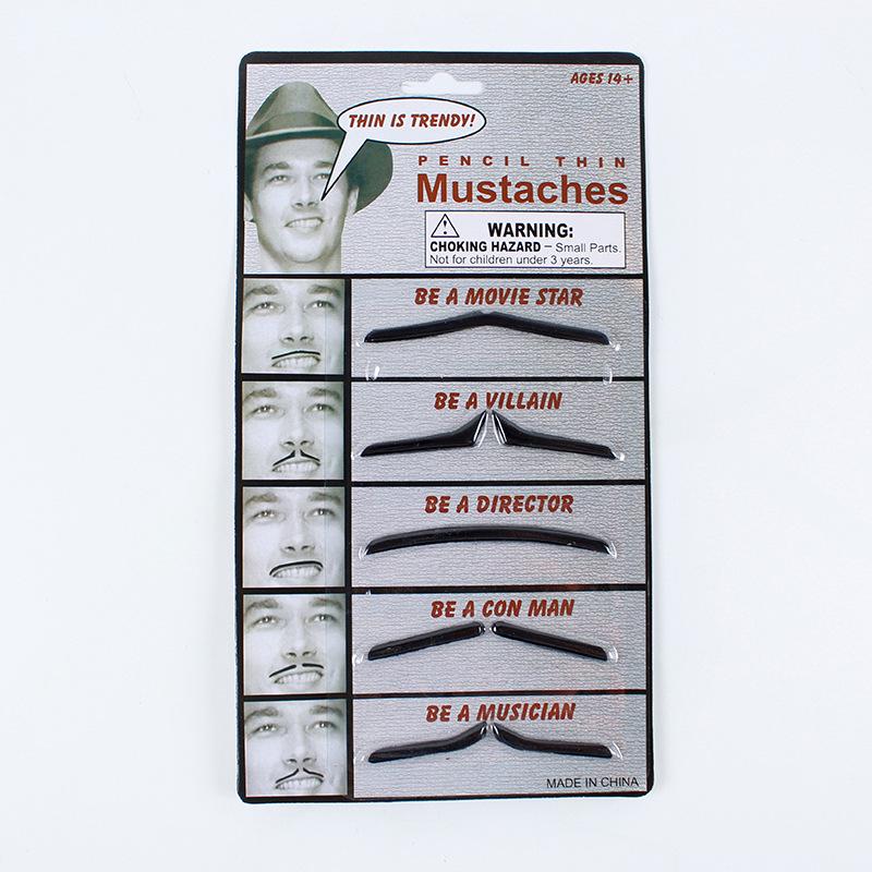 Halloween Barba și Mustață Falsă cu Opt Personaje Recuzită de Petrecere