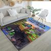 Minecraft Customizable Name Area Rug Perfect For Living Rooms Dormitory Dining Room Balcony Antislip Rug Office Home Decor Wedding Party Gift
