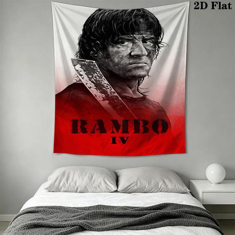 Rambo First Blood Part Ii Threepiece Set 1 Duvet Cover 2 Pillowcase Without Core Duvet Cover And Pillowcase Bedding Set Soft And Comfortable