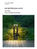 Ultrahelle LED Außenrasen- und Gartenleuchte für moderne Villen und Innenhöfe