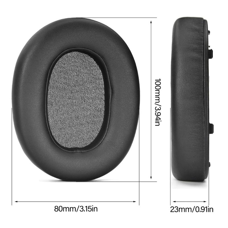 Comfortable Memory Foam Ear Cushions Compatible for ULT WEAR Wireless Headsets Earmuff Ear Pad for Extended Wear