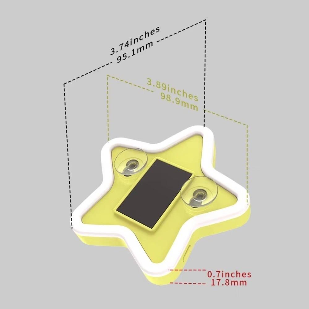 Plastic Car Atmosphere Light Universal Decorative Window Light New Solar LED Light Auto Decor