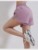 Women's High-Waist Quick-Dry Two-in-One Running & Yoga Shorts