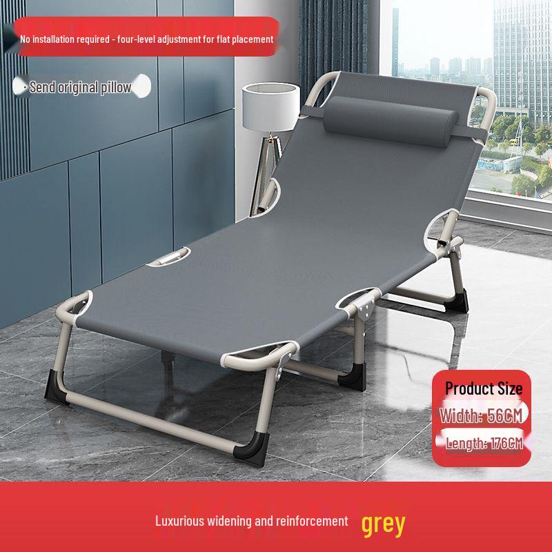 Portable Folding Single Bed for Home and Office Naps