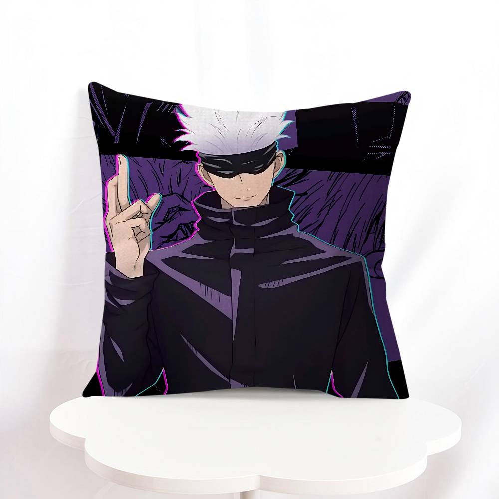 

S-Сатору Годжо Наволочка Подушка для дивана Автомобильная Подушка Чехол для дивана Автомобиля Рождественский Подарок 40x40см 45x45см 16x16Inch