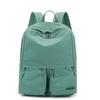 Simple and fashionable student backpack versatile large capacity lightweight and comfortable women's bag anti-splashing nylon bag