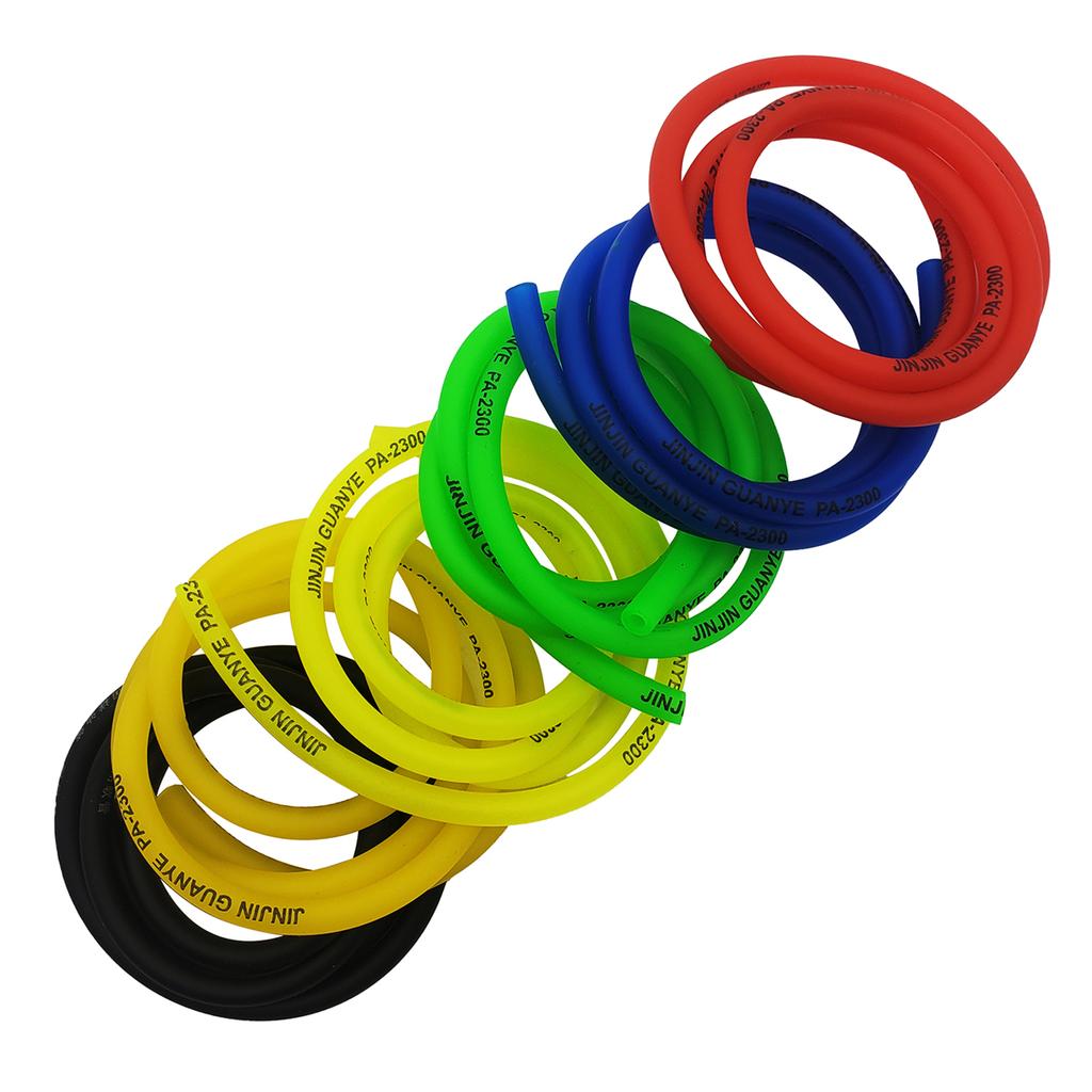 1M 3M 5M 5 Color Petrol Fuel Line Hose Gas Oil Pipe Rubber Soft Tube For KTM Honda Yamaha Kawasaki Suzuki Motorcycle ATV Scooter Fuel System