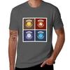 Training Ground Emblems Golden Sun Tshirt Modern Print Casual Tshirt