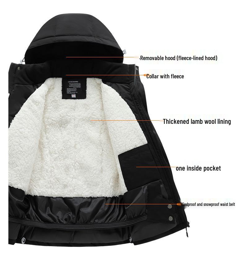 Children's Winter Ski Suit: Fleece-Lined, Waterproof, Windproof, One-Piece Ski Bib Pants for Boys and Girls