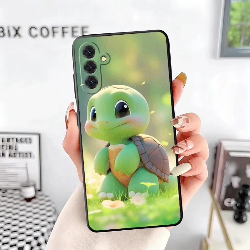 Cartoon Ocean Sea Turtle Soft Phone Case for Samsung A17 A37 A57 A16 A26 A36 A56 A15 A25 A35 A55 A14 A24 A34 A54 A13 A23 A33 A53