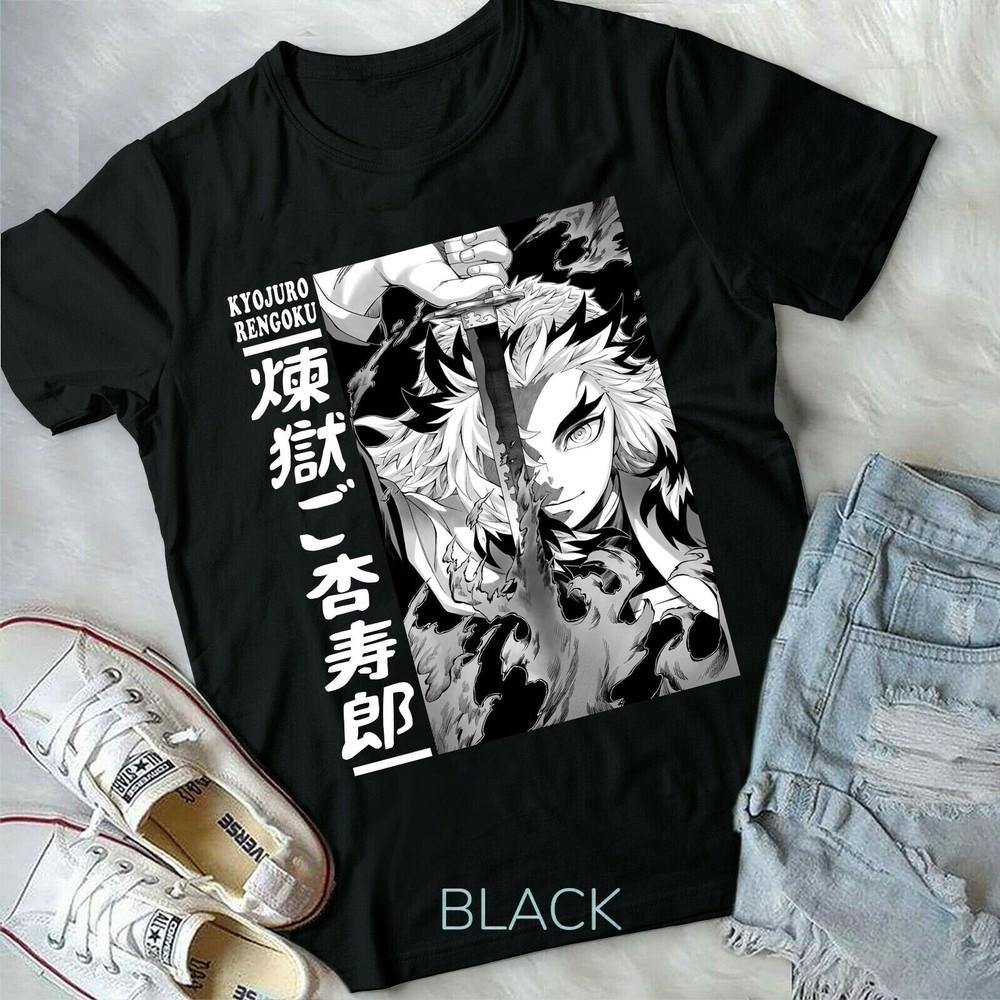 

Kyojuro Rengoku Cool Slayer Demon Anime Short-Sleeve new Unisex T-Shirt M