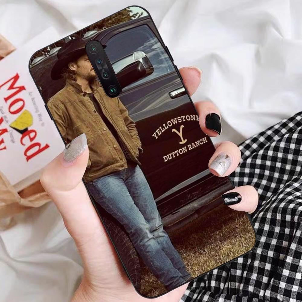American TV Series Yellowstone Phone Case For Redmi 5 6 7 8 9 10 Plus Pro 6 7 8 9 A GO K20 K30 K40 Pro Plus F3 Fundas