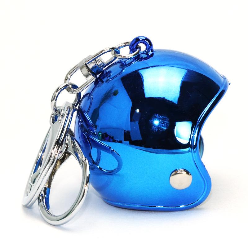 Colorful Exquisite Helmet Keychain & Bag Pendant with Wind-Breaking Duck Head